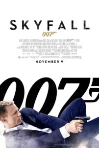 Daniel Craig as James Bond in Skyfall - Large Movie Poster