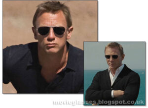 Daniel Craig as 007 James Bond in Tom Ford Sunglasses in Quantum of Solace