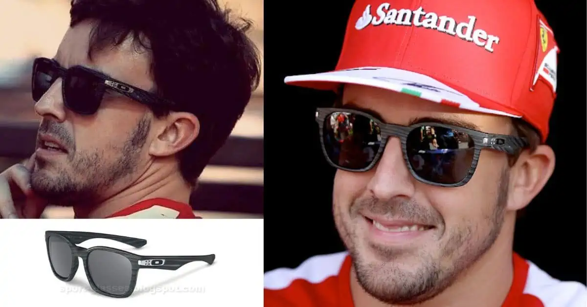 Fernando Alonso - Oakley Garage Rock Sunglasses - Sunglasses Wiki