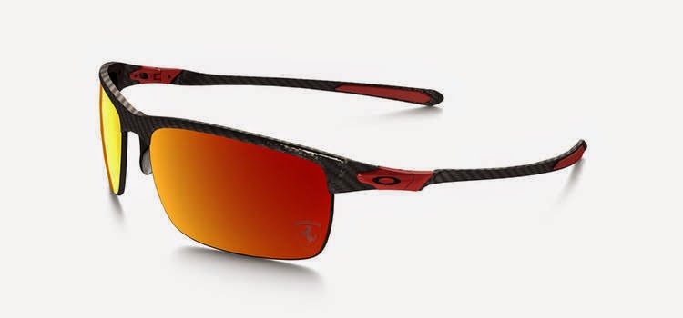 Special Edition Oakley Ferrari Polarized Carbon Blade Sunglasses as worn by Kimi Raikkonen