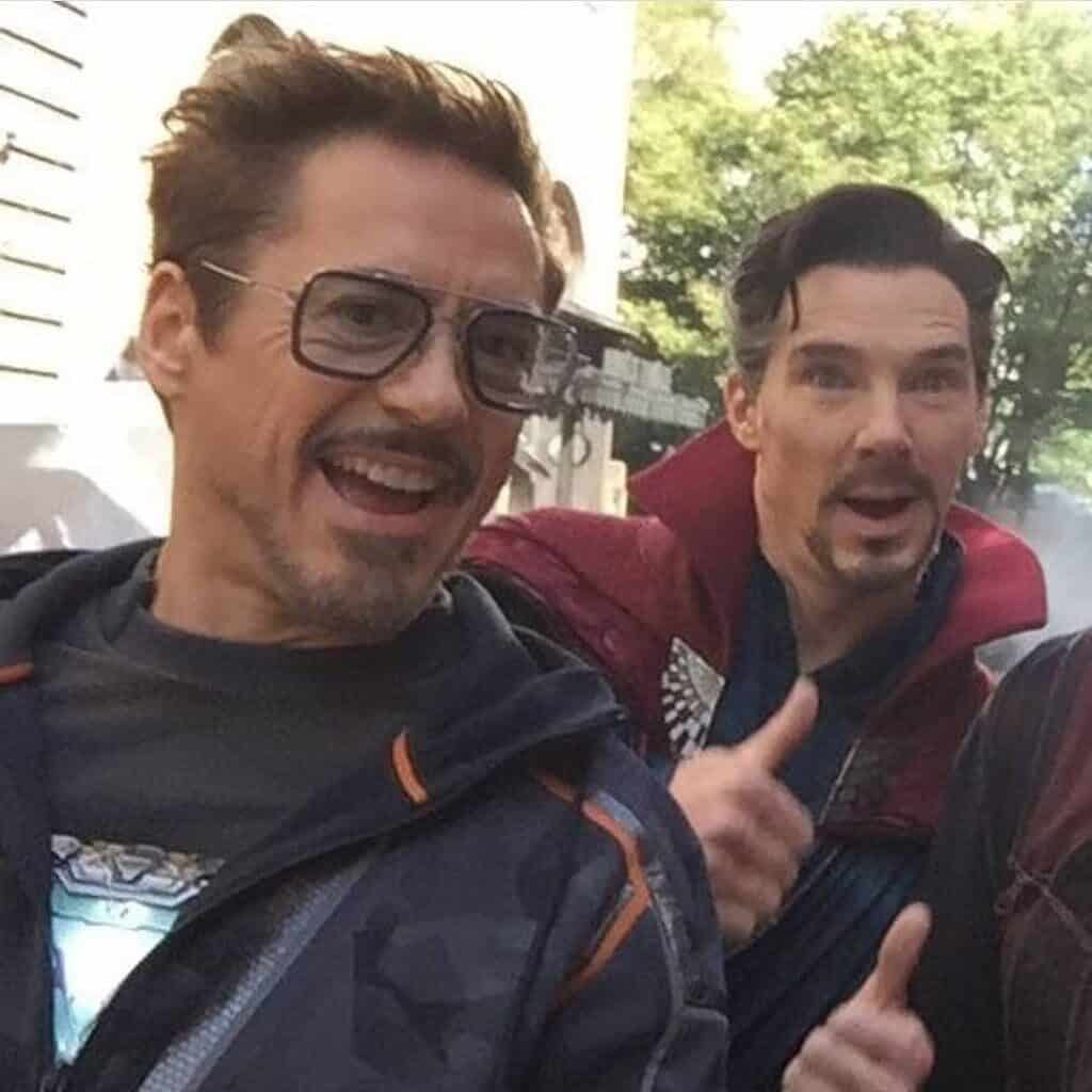 Sunglasses Worn by Robert Downey Junior as Tony Stark in Avengers: Endgame and Infinity War - On Set