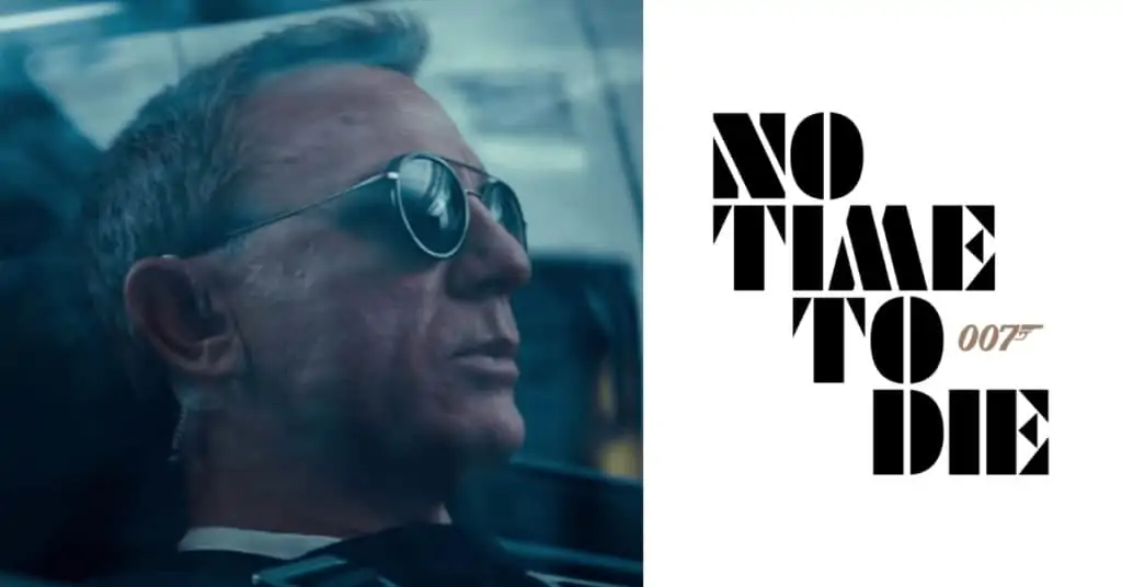 No Time To Die - Daniel Craig as James Bond wearing Vuarnet Sunglasses - Featured Image - 1200 x 628
