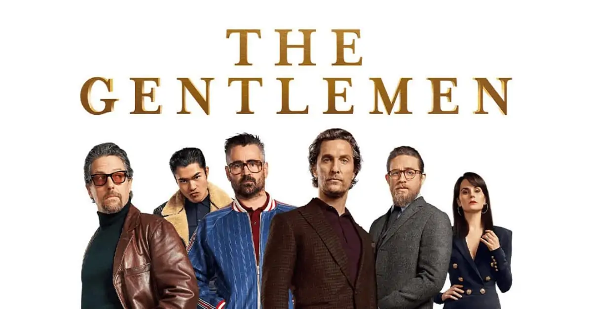 Sunglasses in The Gentlemen - Movie Poster - Featured Image