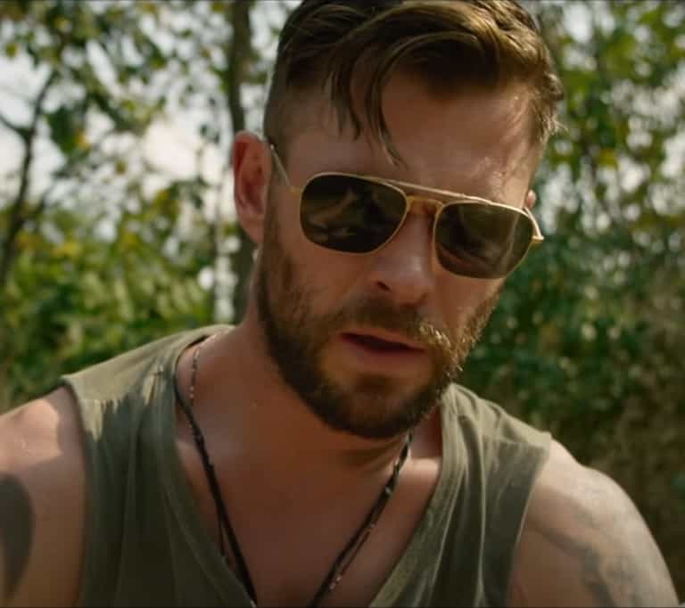 Chris Hemsworth Sunglasses in Extraction - Sunglasses Wiki