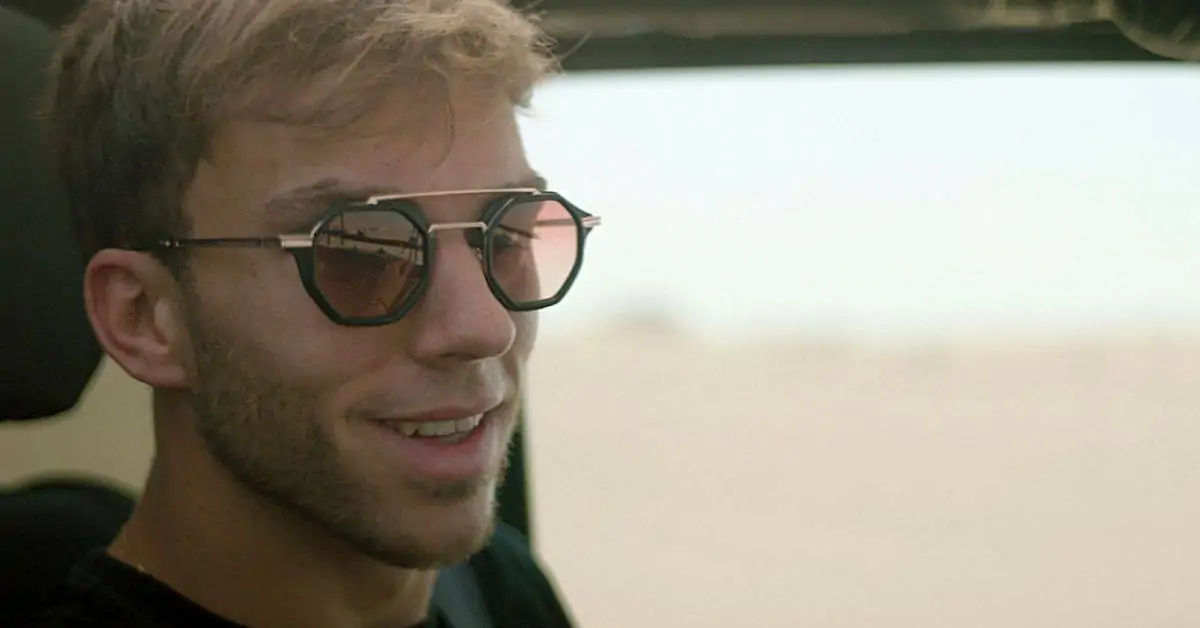 Pierre Gasly Sunglasses Collaboration with Hawkers