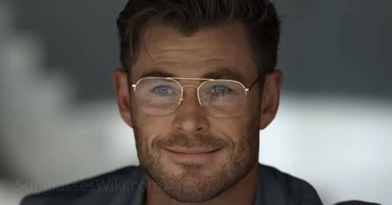 Chris Hemsworth Glasses in Spiderhead