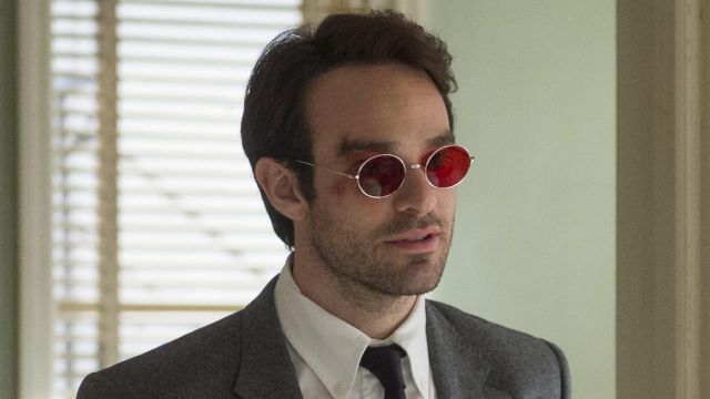 Matt Murdock Wearing Red Tinted Glasses in Daredevil