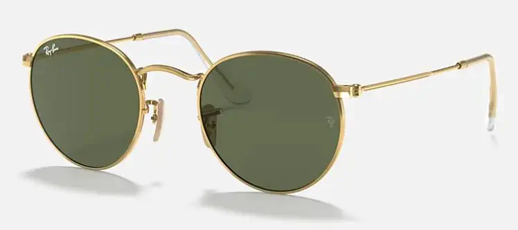 Ray-Ban RB3447 Sunglasses - Gold and Green G-15