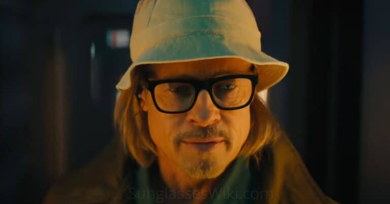Brad Pitt Glasses in Bullet Train